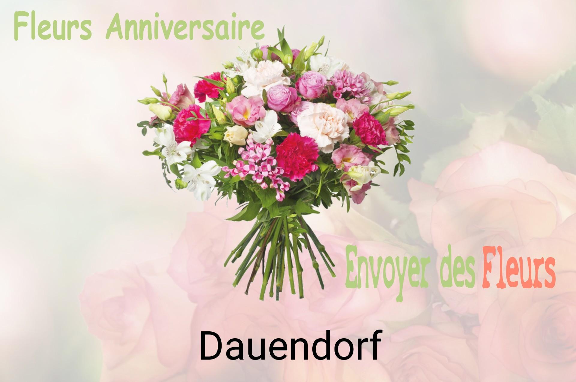 Bouquet de fleurs d’anniversaire livré à Dauendorf